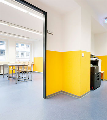 Privatakademie - Institut Dr. Rampitsch Düsseldorf Innenansicht
